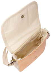 Borsa a tracolla in tessuto Hindbag Margault - Rosso corallo