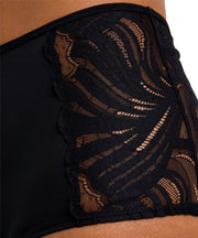Slip a vita media Falke Delicate Touch - neri