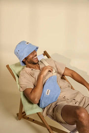 Cappello da pescatore Hindbag Bob Terry - Blu nuvola