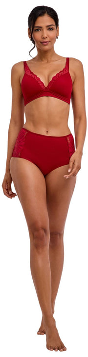 Slip a vita media Falke Delicate Touch - Ventimiglia Rosso