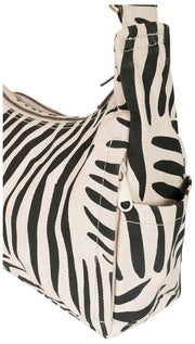 Borsa a tracolla multitasche Hindbag Emile - Tiger Ecru