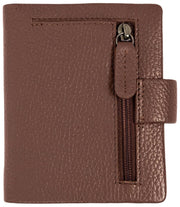 Portafoglio porta carte bifold Dents Aire - marrone cioccolato