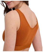 Bralette a bustino in confezione da 2 Falke Daily Comfort - rosa/arancione