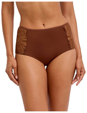 Slip a vita media Falke Delicate Touch - Marrone cervo