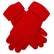 dents-ribbed-knit-gloves---berry-red-34477575