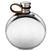 english-pewter-company-4oz-round-leather-flexi-cap-hip-flask---silver-34310885