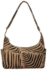 Borsa a tracolla multitasche Hindbag Emile - Cannella Tiger Brown