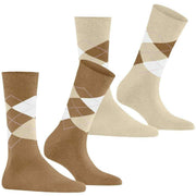 burlington-everyday-argyle-2-pack-socks---brown-sugar-beige-34597987
