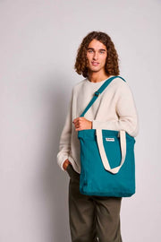 Borsa tote Paul Hindbag - Blu pavone