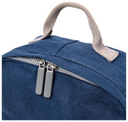 Zaino Roka Hampton piccolo in tela di cotone - Blu ammiraglio