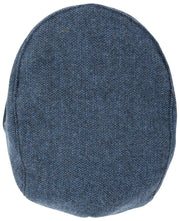 Coppola Dents Grafham in tweed a spina di pesce - Blu marino