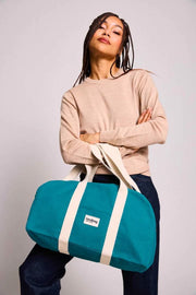 Borsa da bowling Hindbag Charlie - Blu pavone