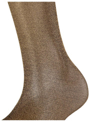 Calzini alti al ginocchio Falke Glitter 30 denari - Nero/Oro