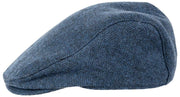 Coppola Dents Grafham in tweed a spina di pesce - Blu marino