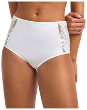 Slip a vita media Falke Delicate Touch - Avorio