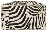 Borsa da toilette Gaspard Hindbag - Crema zebrata