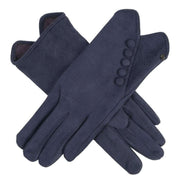 dents-buttoned-faux-suede-gloves---navy-34477532