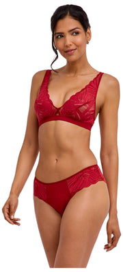 Bralette a triangolo Falke Delicate Touch - Ventimiglia Rosso