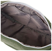 Borsa a tracolla Roka Farringdon Taslon - Verde oliva