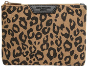 Custodia con stampa animalier Alice Wheeler London - Nera/leopardata