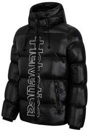Helvetica Mountain Pioneers Piumino con cappuccio Silver 2 - Nero