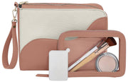 Set di 2 borse per la toilette Stackers Wave - Desert Orange