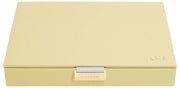 Coperchio per portagioie Stackers Classic - Giallo burro
