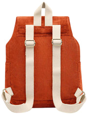 Zaino Hindbag Eliot - Velluto mattone arancione