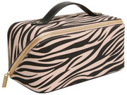 Custodia per treno con stampa animalier Alice Wheeler London - Nera/Zebra