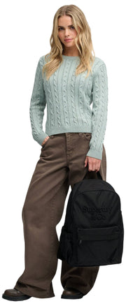 Zaino con logo Superdry & Co Company - Nero/Nero