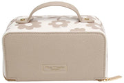 Alice Wheeler London Floral Mini Train Case - Beige pietra