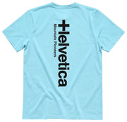 Helvetica Mountain Pioneers Maglietta Faro 2 - Celeste