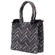 elie-beaumont-fabric-midi-tote-bag---velvet-black-chevron-34393284