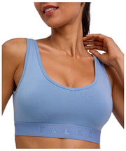 Falke Daily Comfort Print Confezione da 2 bralette bustier - Beige/Blu