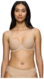 Reggiseno imbottito con ferretto Triumph Amourette - Pelle Beige