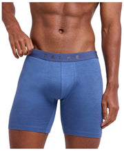 Boxer a gamba lunga Falke Daily Comfort, confezione da 2 - blu/arancione