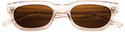 Occhiali da lettura MessyWeekend Jenner Blue Light - Marrone/Paloma Beige