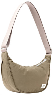 Borsa a tracolla Taslon Roka Farringdon - Basil Beige