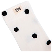 Calzini Roka Wimbledon Crew - Marshmellow White Dot