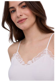 Top chemise Falke Delicate Touch - Avorio