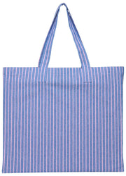 Borsa tote Oxford a righe Superdry & Co - Broker Navy/Righe rosa