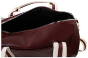 Borsa mini barile classica Fred Perry - Sangue di bue/crema ecrù