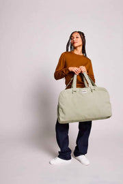 Borsa da viaggio grande Hindbag Yves - verde argilla