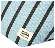 Marsupio Roka Mill Hill in tela di cotone - Striscia blu