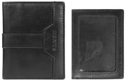 Portafoglio porta carte Dents Itchen Passcase - nero