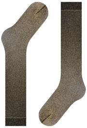 Calzini alti al ginocchio Falke Glitter 30 denari - Nero/Oro