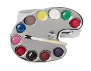 Gemelli per palette di artisti Simon Carter - argento/multicolore