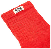 Calzini Roka Windsor Solid Crew - Rosso mirtillo