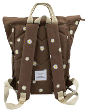 Kind Bag London Hackney RACCHIAZIONE MEDIO RACCOGNITO - Cocoa Brown Daisy