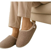 isotoner-borg-swept-back-mule-slippers---mink-beige-34523415